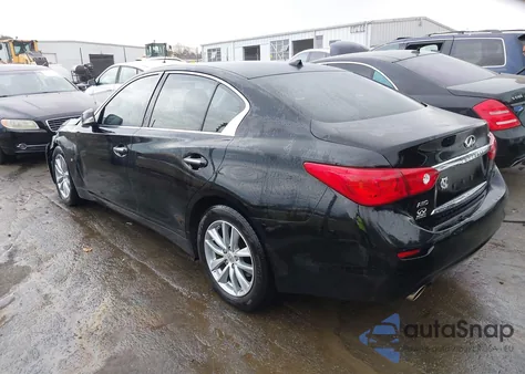 2014 Infiniti Q50 из США, поврежденный, VIN JN1BV7AR4EM705600